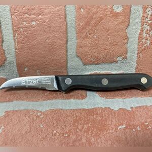 Vintage Slitzer Germany Rostfrei Peeling Stainless Steel Knife 2.5” Blade
